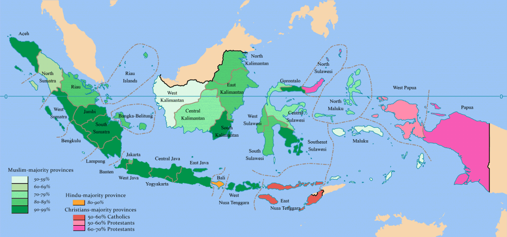religious diversity in Indonesia