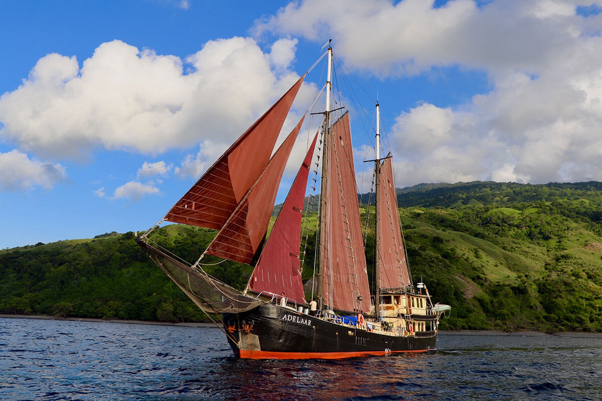 historic sailboat