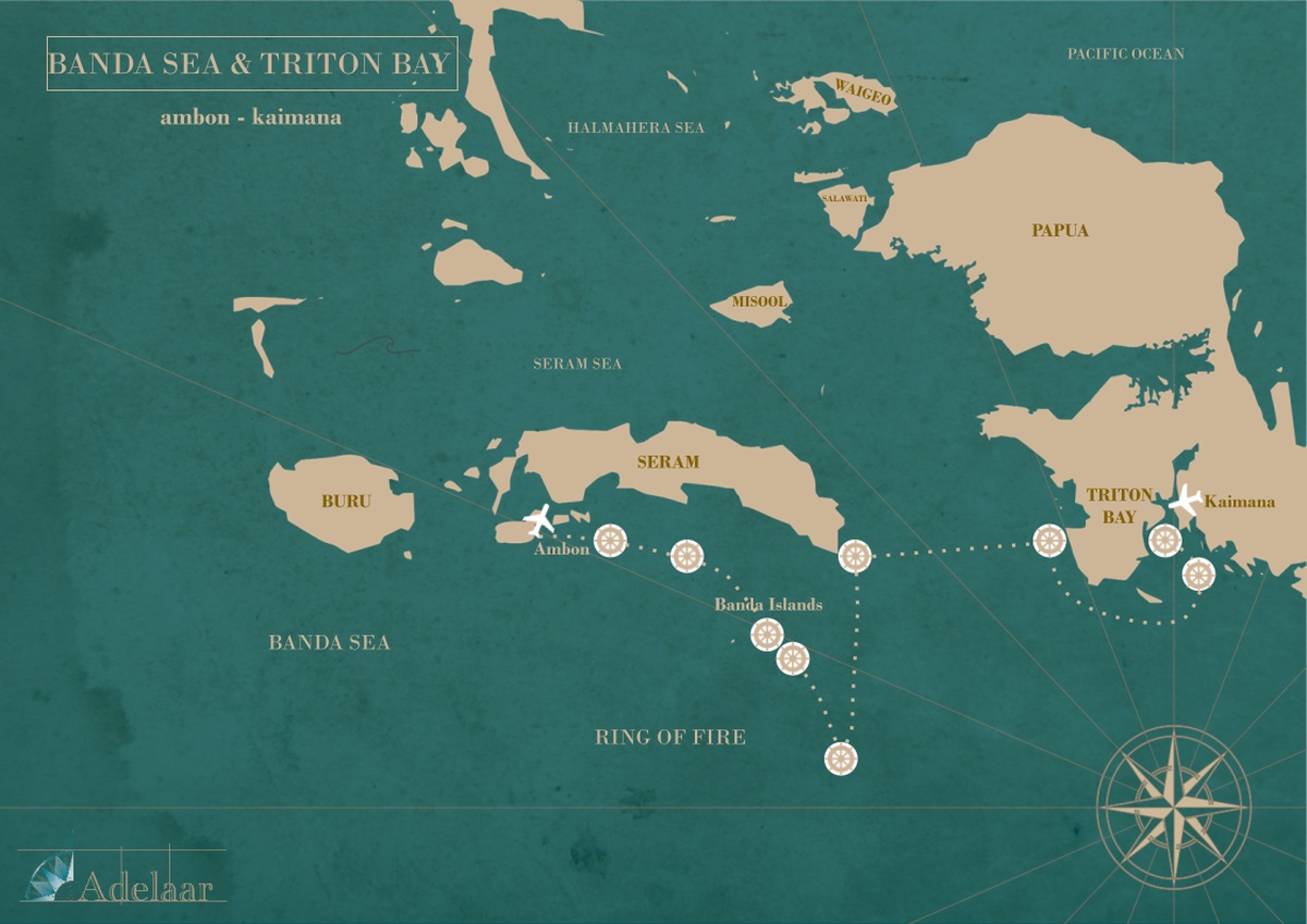 Banda Sea and Triton Bay Ambon-Kaimana